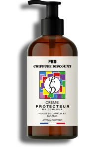 La crème protecteur de couleur